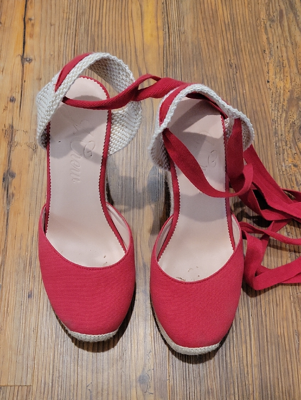 Red Espadrilles